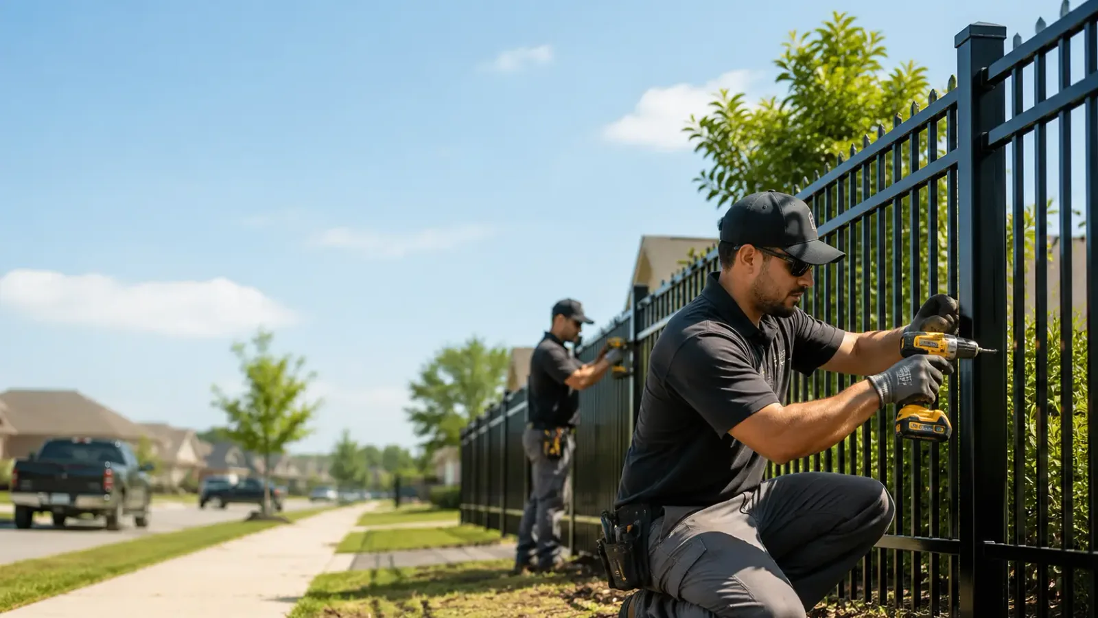 Metal Fence Installation in Grapeland, TX